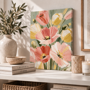 Flower Brush | Canvastavla